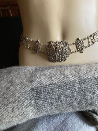 Cinturon de plata de ley