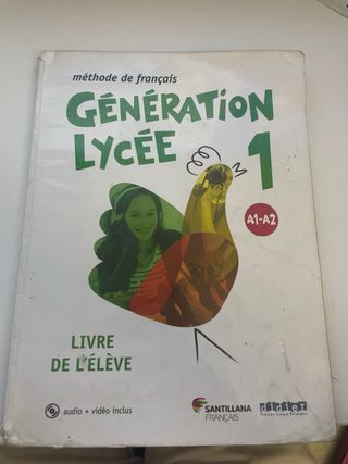 Libro de frances 1ro de bachiller