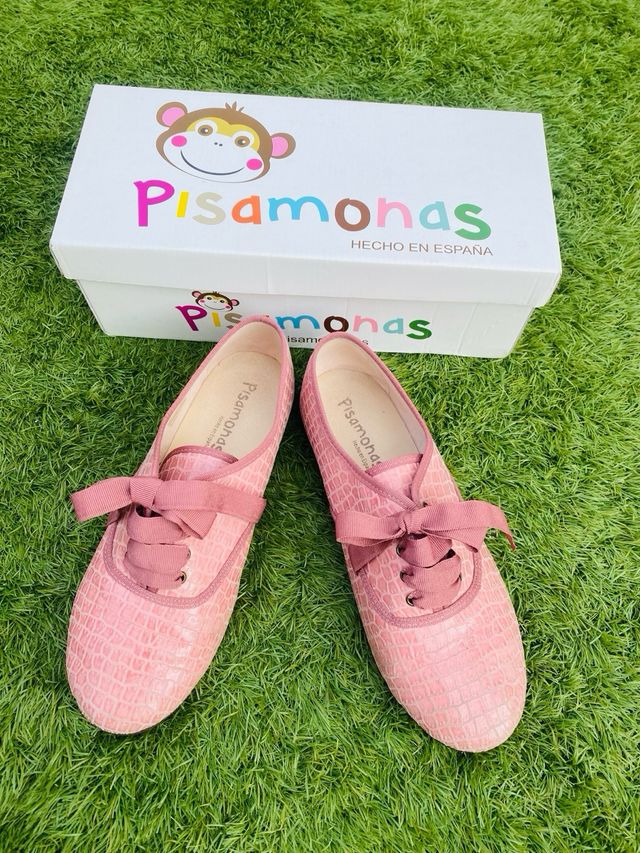 Bailarinas- mocasines mujer rosa nude T38