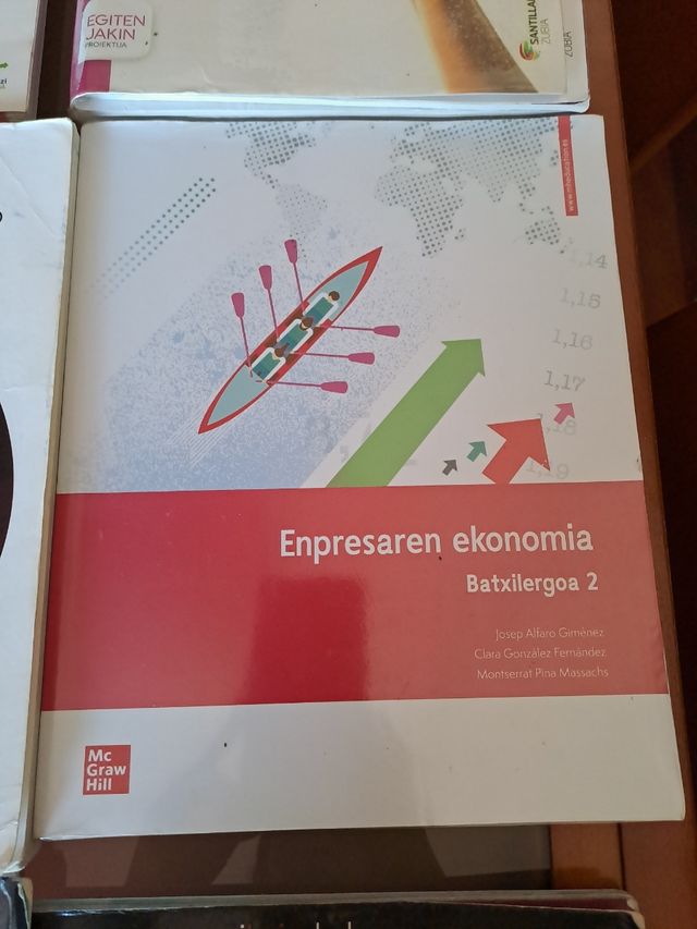 Libros de batxiller euskera