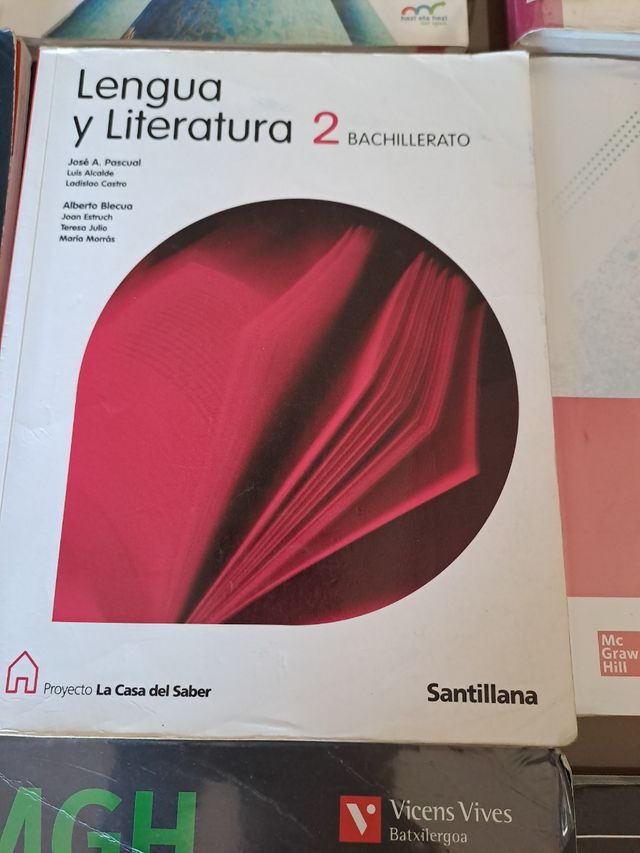 Libros de batxiller euskera