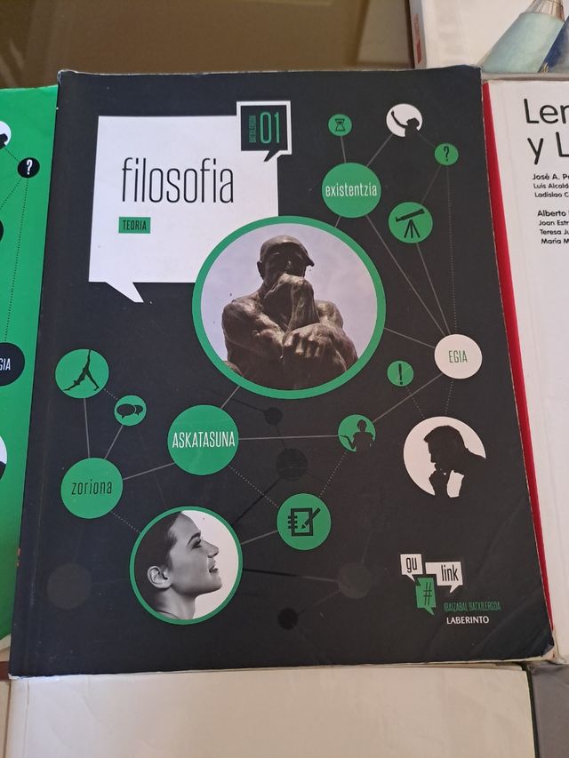 Libros de batxiller euskera