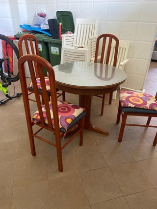 Mesa comedor redonda