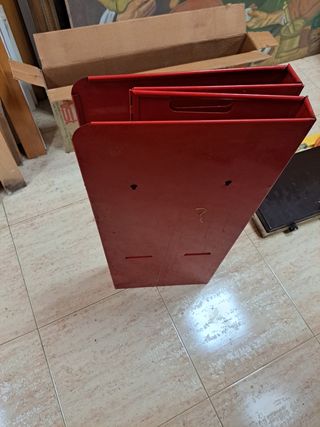 Mesa estantería de camping