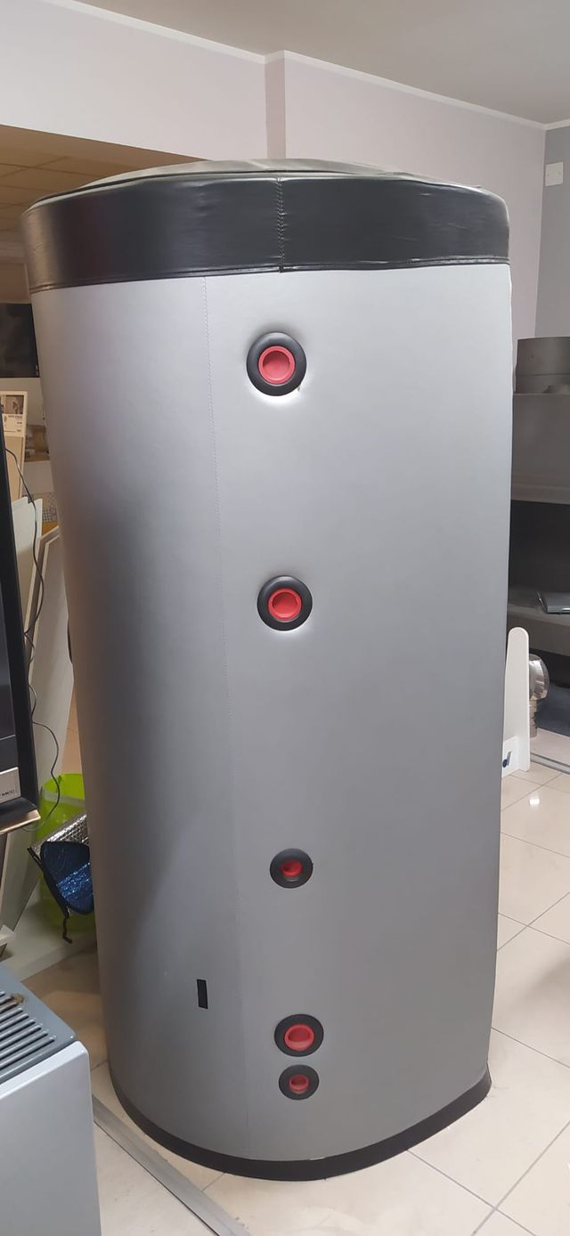 TERMO ACCUMULO A DUE SERPENTINI FISSI