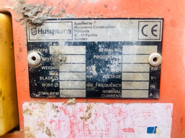 Mesa cortadora Husqvarna TS350E