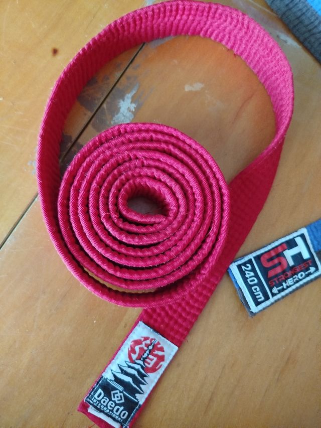 Cinturón rojo