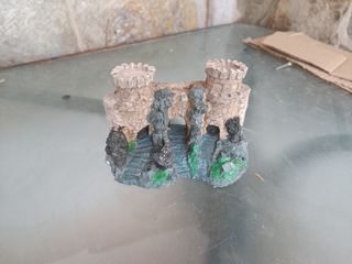 Figura castillo para acuario