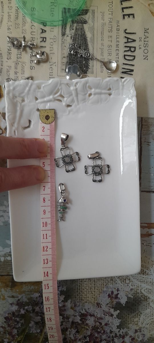 Ciondoli argento per collane