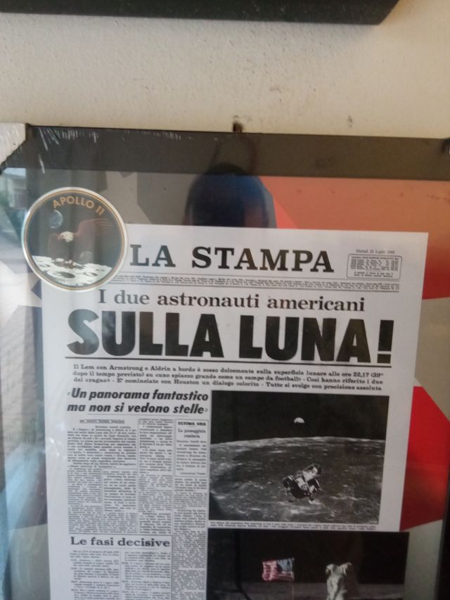 Prima pagina sbarco sulla Luna