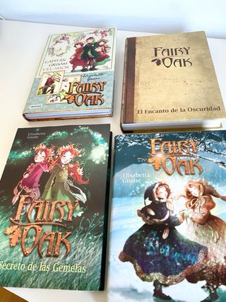 Lote 4 libros Fairy Oak