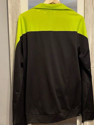 Chandal completa negro verde claro