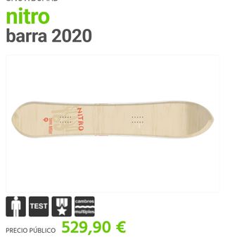 Tabla NUEVA snowboard