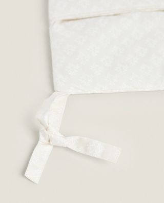 Organizador pañalera cuna bebé Zara Home flores