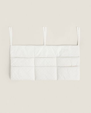 Organizador pañalera cuna bebé Zara Home flores