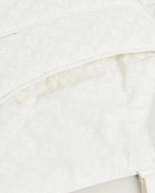 Organizador pañalera cuna bebé Zara Home flores