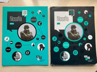 2 Libros de Filosofía 1 de Bachillerato