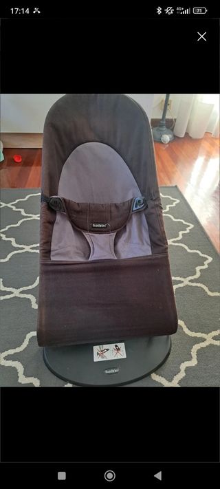 Hamacas babyjorn + juguete