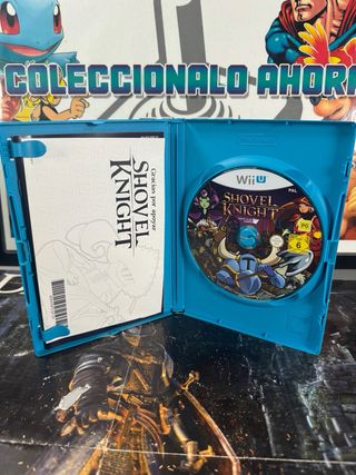 WII U SHOVEL KNIGHT  🇪🇸 completo COMO NUEVO