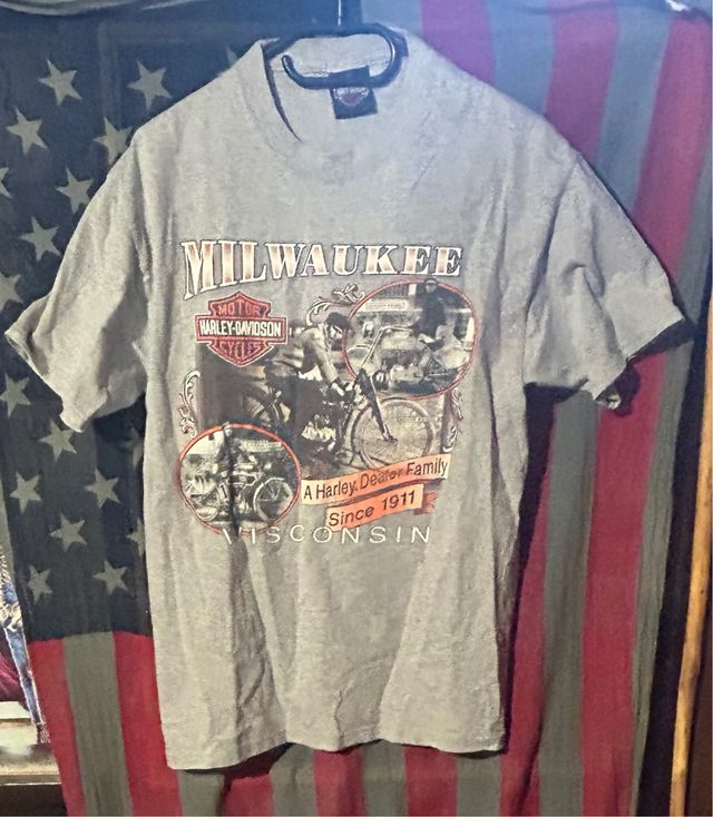Tshirt originale Harley Davidson Milwaukee