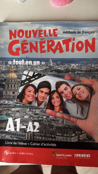 Libro de francés 1 de bachillerato