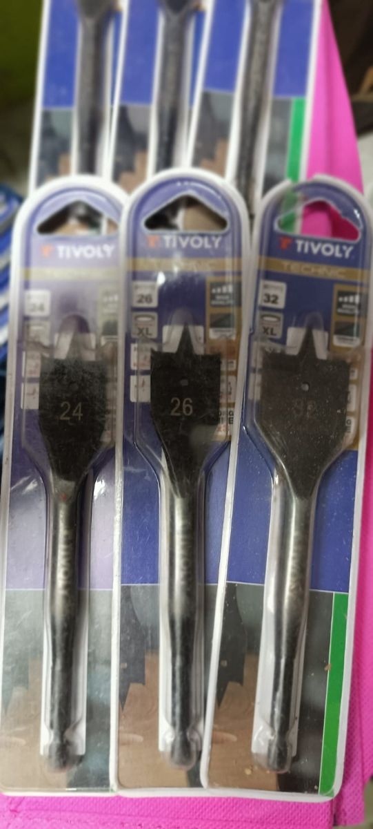 6 Brocas para madera Tivoly