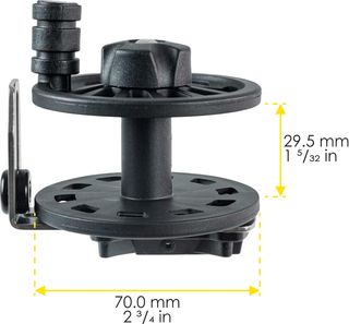 Carrete para fusil de pesca submarina.