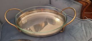 Portavivande in inox argento 18/10