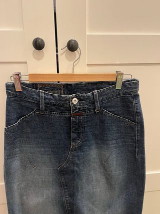 Falda vaquera Marithe François Girbaud mujer