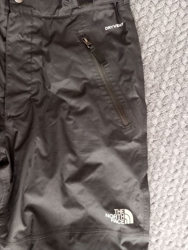 Pantalón ski North Face original negro