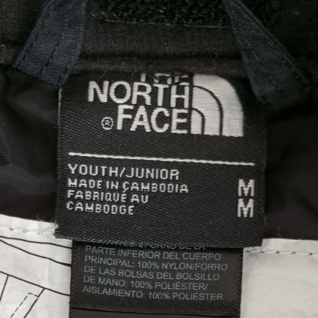 Pantalón ski North Face original negro