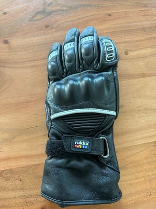 Guantes moto gore-tex/piel