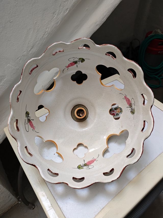 Lámpara cerámica artesanales