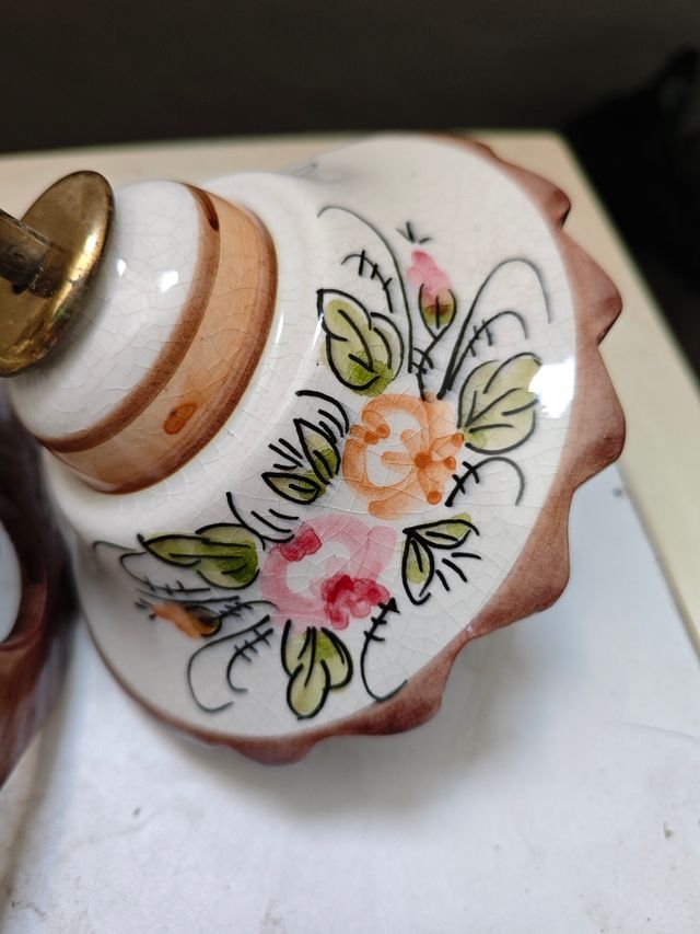 Lámpara cerámica artesanales