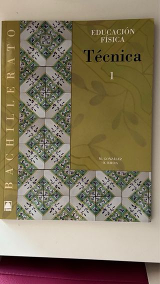 Libro Educacion Fisica Tecnica I Bachiller