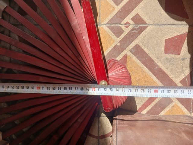 Abanico grande vintage