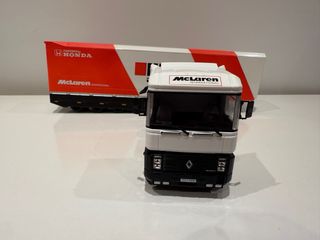 Maqueta camión Renault Scuderia Honda McLaren