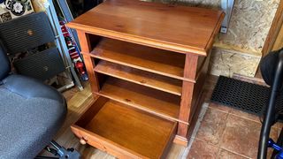 Mueble TV vintage madera maciza