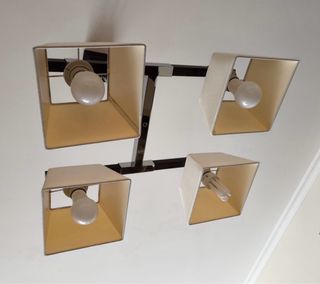 Lampara colgante de 4 focos
