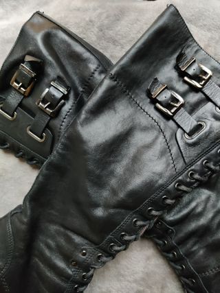 Nero Giardini -Stivali 36/37 pelle tacco