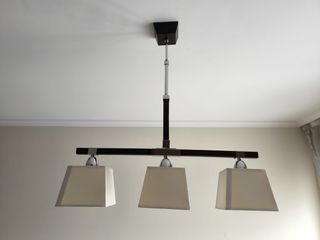 Lampara colgante de 3 focos