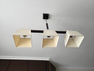 Lampara colgante de 3 focos