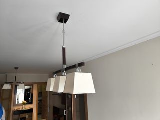 Lampara colgante de 3 focos