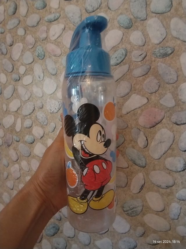 Lulabi Disney Mickey Plastic Bottle.New.