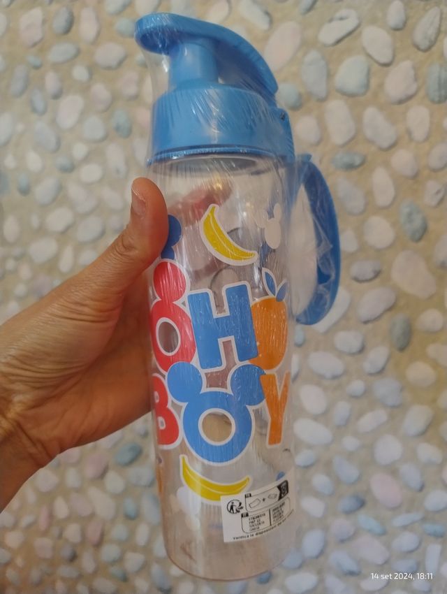 Lulabi Disney Mickey Plastic Bottle.New.
