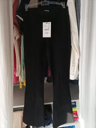 Pantalón Zara Niña Negro