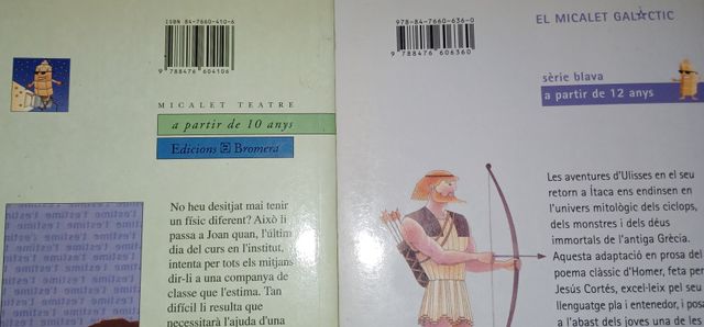 LIBROS DE LECTURA EL MICALET GALACTIC 10 Y 12 AÑOS