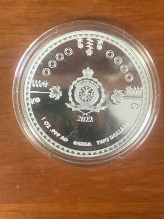 2 Monedas 1 oz SONIC