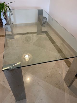 MESA CRISTAL XXL