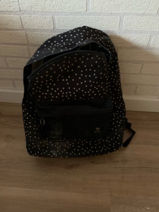 Mochila escolar Roxy con estampado de lunares